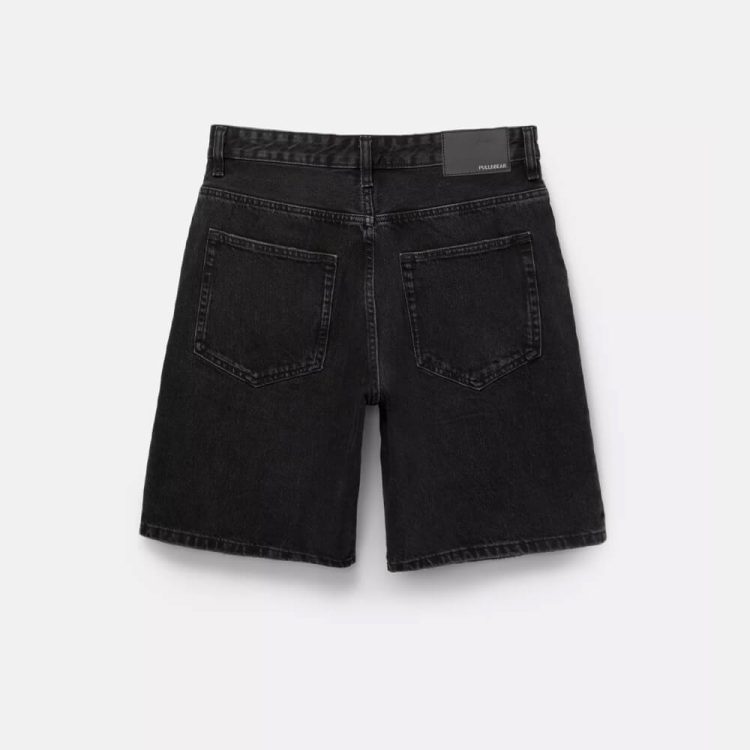 Standard denim Bermuda shorts
